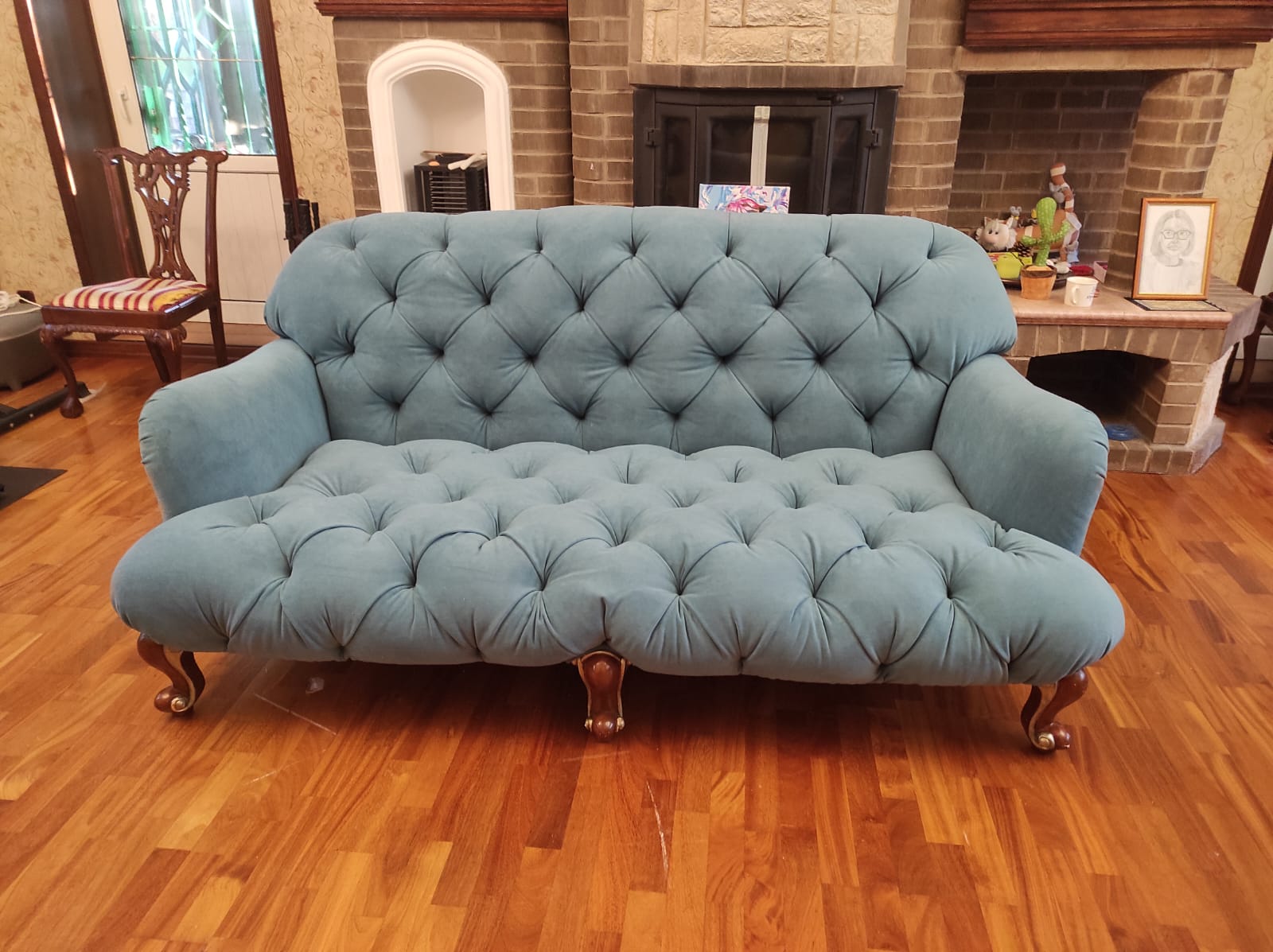 Обивка дивана. Кириллов